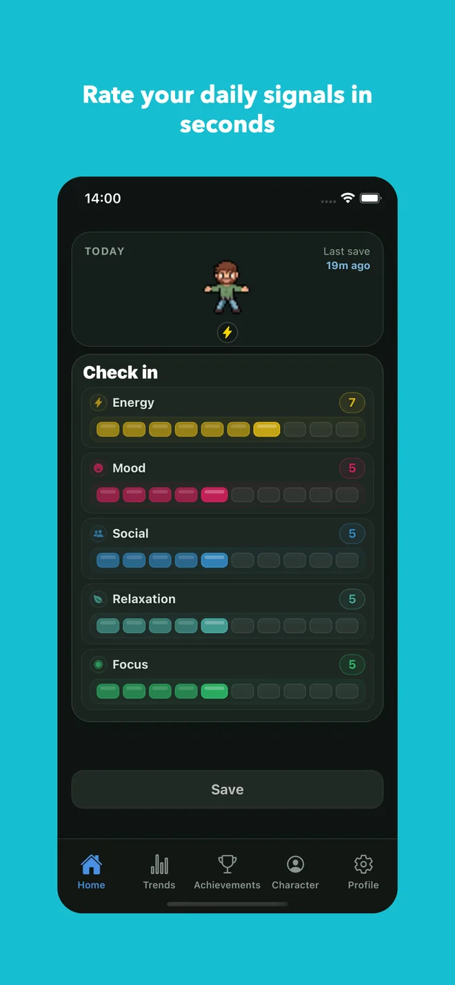 Human: Daily Check In preview 2