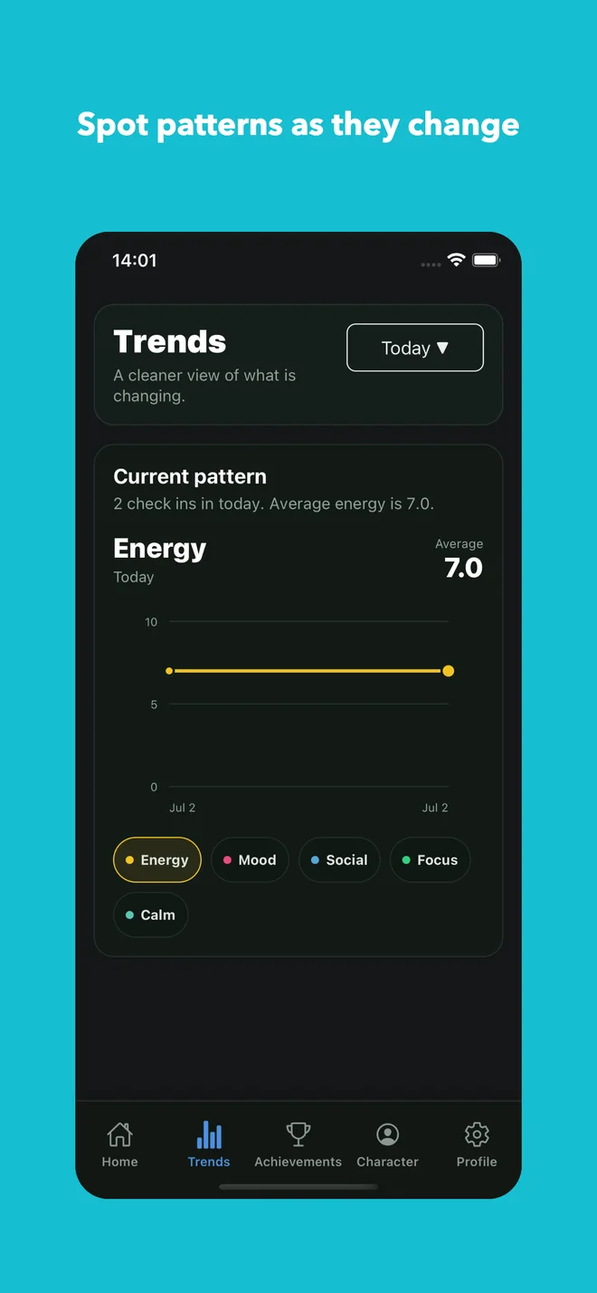 Human: Daily Check In preview 4