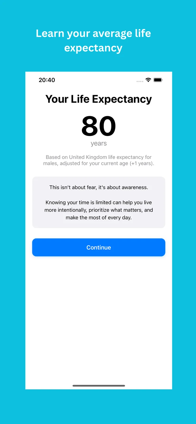 Life Left Countdown Widget preview 6